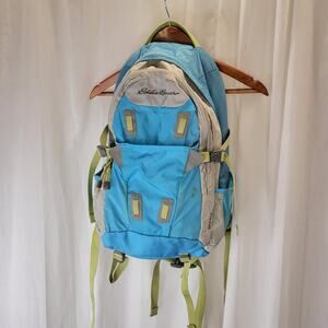 Eddie Bauer Shata Teal, Gray, Lime Adult Backpack